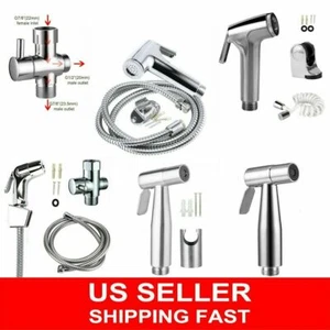 Kit de cabezal de ducha pulverizador de baño Shattaf de mano de acero inoxidable para bidé - Imagen 1 de 58