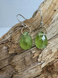 Sundance August Birthstone Briolette Peridot Earrings - Picture 1 of 3