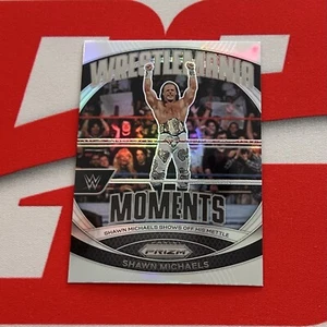 2024 Panini Prizm WWE Shawn Michaels WrestleMania Moments Silver Prizm #8 - Picture 1 of 2