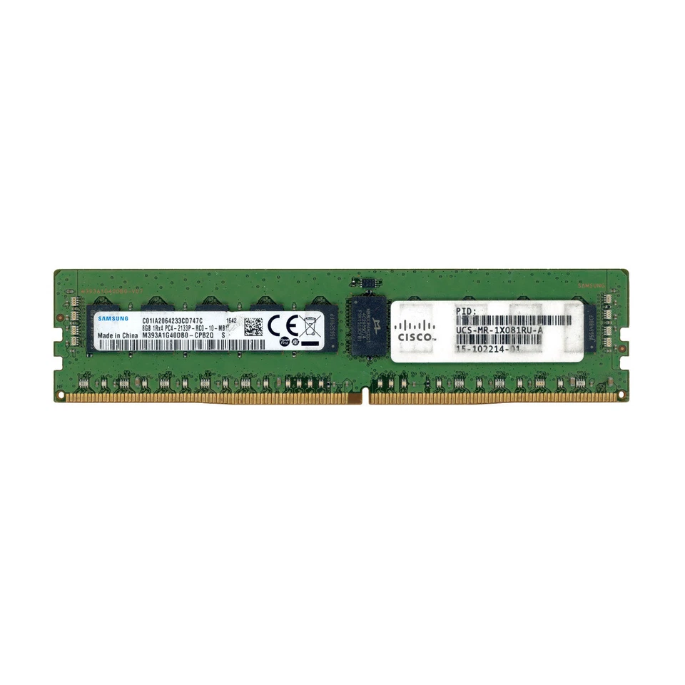 Server RAM Module Cisco 15-102214-01 M393A1G40DB0-CPB2Q 8GB DDR4 ECC 2133MHz - Image 1 of 1