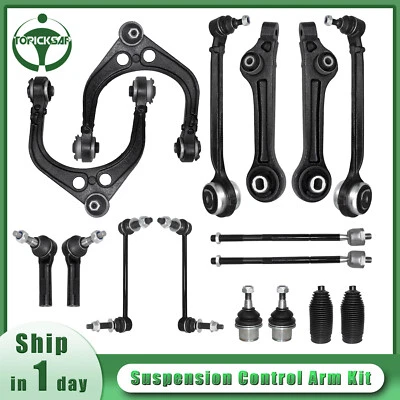 16Pc Suspension Control Arm TieRod for 2011-2019 Challenger Charger Chrysler 300 - Image 1 of 4