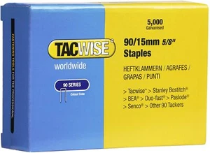 Tacwise 90/15mm 5/8'' Staples Box of 5,000 (0306) - Picture 1 of 1