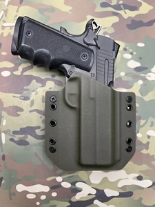 OD Green Kydex Holster Traditional 4.25" 1911  - Picture 1 of 5