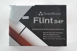 CLONER ALLIANCE Flint D4P Standalone Dual-4K Video Overlay Livestreaming Device - Photo 1/6