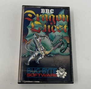 Dragon Quest BBC Bug Byte Software Model B BBC Micro Cassette - Afbeelding 1 van 4