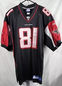 Camiseta Atlanta Falcons Reebok Price 81 Nueva Sin Etiquetas NFL Sobre el Campo Auténtica - Imagen 1 de 4