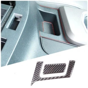 Carbon Fibre Rear Storage Box Trim Car Accessories Kit For Toyot Tundra 2007-13 - Picture 1 of 7