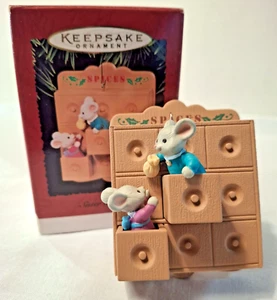 Vintage 1995 Hallmark Andenken Ornament Schwester zu Schwester ~ QX5689 - Bild 1 von 7