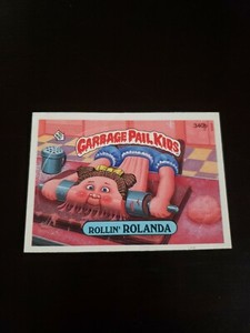 Garbage Pail Kids 1987 Original Series 9 340b ROLLIN ROLANDA GPK