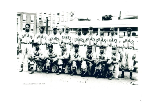 1939 HOMESTEAD GRAYS  8X10 TEAM PHOTO  BASEBALL HOF Cover