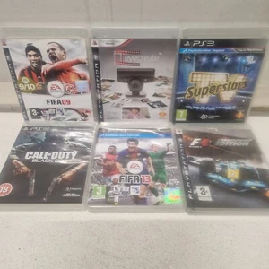 Bundle Of 6 PS3 Games TV Superstars Fifa Eye Create Formula One COD - Picture 1 of 3