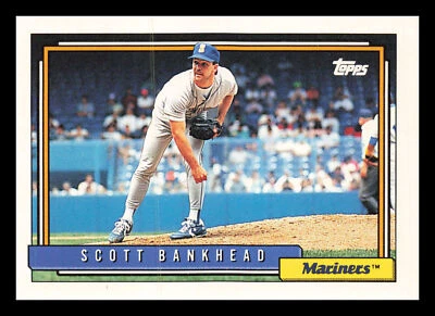 Scott Bankhead #155 1992 Topps Seattle Mariners Baseball - Image 1 of 2
