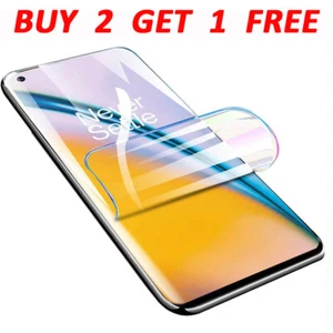 For Oneplus 10T 6T 7T 8T 6 8 Pro protective film Screen Protector Hydrogel Film - Picture 1 of 9