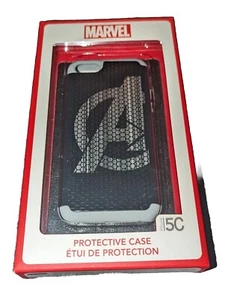 Avengers Phone Case Marvel Superhero Comics Apple 5C Iphone Cover ~ New - Zdjęcie 1 z 4