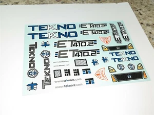 TKR7202 TEKNO RC ET410.2 TRUGGY AUFKLEBER - Bild 1 von 1