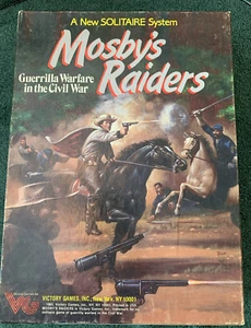 MOSBY'S RAIDERS Solo Civil War Board Game Victory Games 1985 - Picture 1 of 5