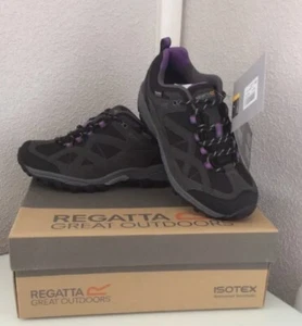 Regatta Lady Anderson Low Walking/ Uk 6/eur 39 Alpine Purple BNINB Isotex - Picture 1 of 12