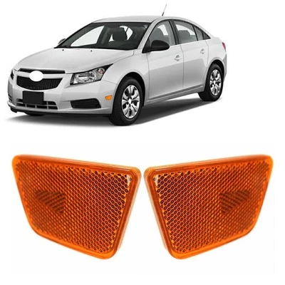 Side Marker Light Turn Signal Lamp For Chevrolet Chevy Cruze 2011-2015 Pair po - Image 1 of 4