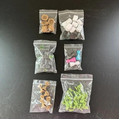 Pandemic Legacy Season 2 Board Game Replacement Pieces Pawns Cubes Stations - Image 1 of 4