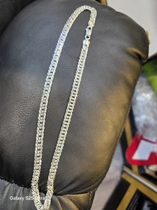 925 Italian Silver Chain - Picture 1 of 2
