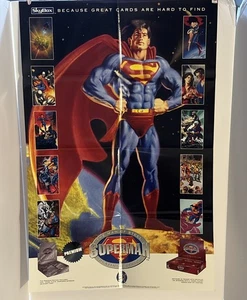 Superman Platinum Premium Collectors 1994 Skybox Promo Poster 32" x 21" - Picture 1 of 2