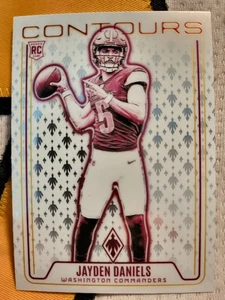 Jayden Daniels RC. Contours CON-JDS. Washington Commanders. 2024 Phoenix Ftbl - Bild 1 von 2