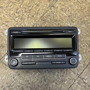 2012-15 VW Delphi AM FM Radio DE2-DDM PN 1K0 035 164 D Jetta, Passat Black *OEM* - Picture 1 of 4