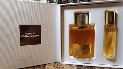 Juego de regalo 2 piezas Tom Ford Costa Azzurra eau de parfum unisex 3,4 y 0,34 fl oz nuevo en caja  Foto 1 de 4