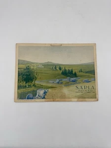Cartonato pubblicitario S.A.P.I.A. Milano – Arti Grafiche Tergesteo – anni ’30 - Foto 1 di 9