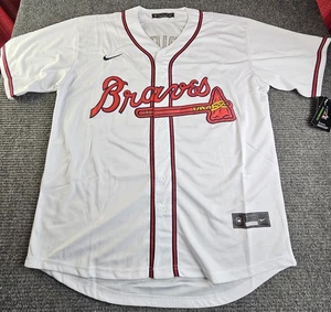 Atlanta Braves Baseball Mens XL Spencer Strider White Stitched Baseball New - Picture 1 of 4