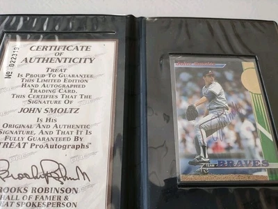 1993 John Smoltz Topps Auto DNA Certificated 🔥🔥🔥🔥🔥 - Image 1 of 4