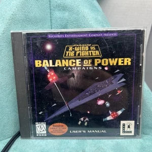 VINTAGE LN Star Wars X-Wing vs.Tie Fighter - Balance of Power Campaigns PC GAME - Picture 1 of 7