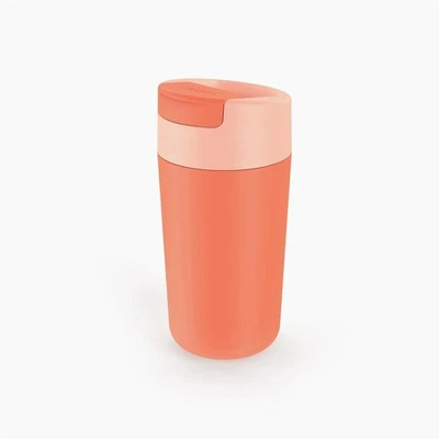 Joseph Joseph Large Coral Sipp Travel Mug - On-The-Go Drinkware - Image 1 of 4