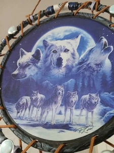 Bradford Exchange Sacred Spirit Dreamcatcher Starry Night Robin Koni Collectible - Picture 1 of 5