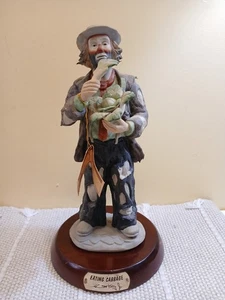 Emmett Kelly Clown Figur "Eating Cabbage" Signature Collection Box & Base F - Bild 1 von 16