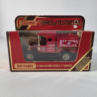 Matchbox Y3 1912-16 Ford Model ‘T’ Tanker, MODELS OF YESTERYEAR - Image 1 of 4