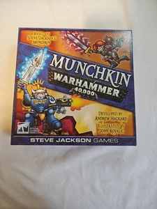 Munchkin Warhammer 40.000 40k Brettspiel. Games Workshop. Komplett. Kartonschaden. - Bild 1 von 6