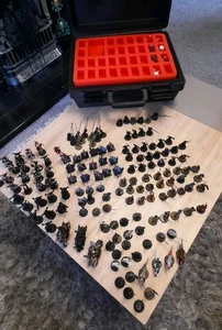 warhammer 144 joblot with case 1999 03 Lord of rings lizard men chaos tyranids - Picture 1 of 24