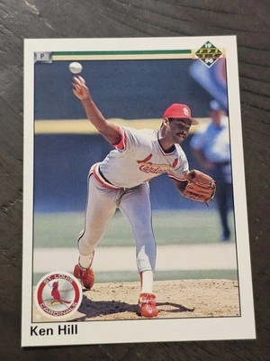 1990 Upper Deck - Ken Hill #336 St Louis Cardinals  - Image 1 of 2