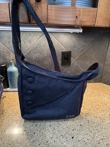 OGIO Brooklyn grau Sling Tablet Knopf Akzent Schultertasche Tasche - Bild 1 von 9