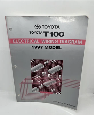 1997 Toyota T100 Wiring Diagrams Schematics Layout Factory OEM - Image 1 of 4