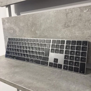 Space Gray Magic Keyboard (Japanese Layout) Bluetooth Wireless Keyboard Apple - Picture 1 of 3