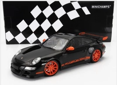 MINICHAMPS 155062121 PORSCHE - 911 997 GT3 RS COUPE 2007 - BLACK - 1/18 - Immagine 1 di 3