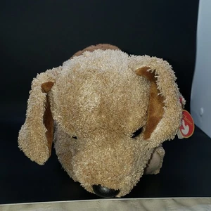 Vintage 1999 TY Beanie Buddy 12" Toffee The Dog Hand Made - Bild 1 von 7