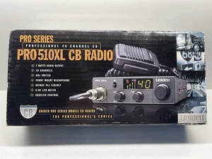 Uniden PRO510XL CB-Funkgerät kompakt 40 Kanal mobil schwarz 4 Watt Pro Serie - Bild 1 von 6