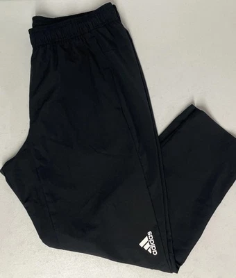 ADIDAS Mens Aeroready Designed 4 Movement Training Pant Wind Track XL Logo BLACK - Image 1 of 4