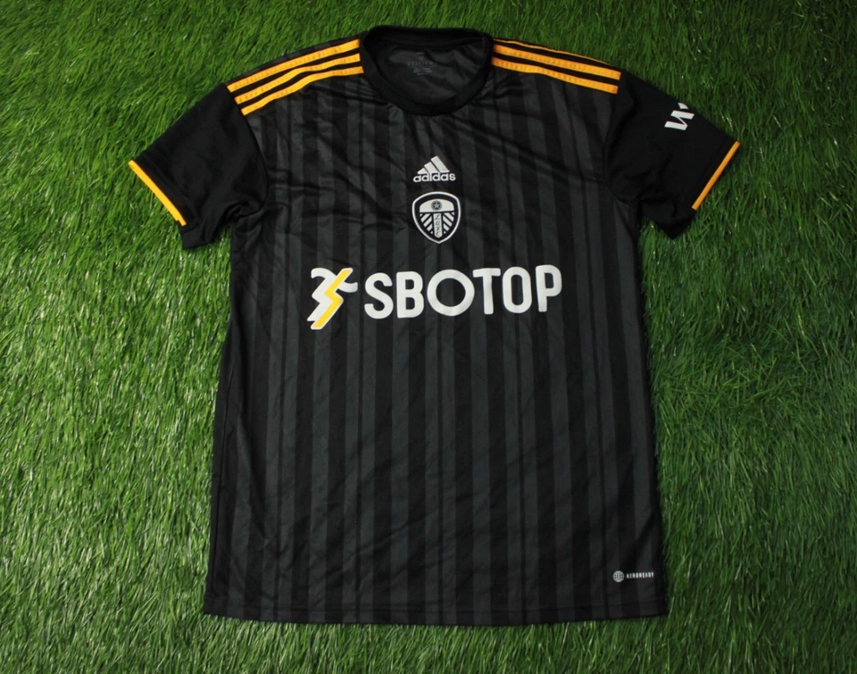 LEEDS UNITED 2022-2023 FOOTBALL SOCCER SHIRT JERSEY THIRD ADIDAS ORIGINAL SIZE M - Image 1 of 4