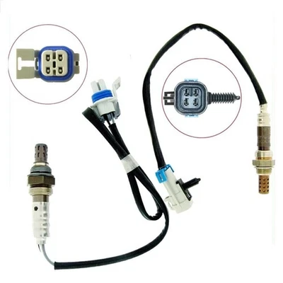 Sensor de oxígeno O2 2 piezas para Chevrolet Impala 2006-11 3,5 L V6 aguas arriba + aguas abajo Foto 1 de 4