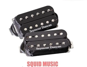 Seymour Duncan SH-4 JB & SH-2 Jazz Neck Hot Rodded Humbucker Black Pickup Set - Picture 1 of 1