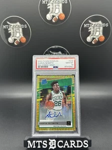 Aaron Nesmith 2020-21 Panini Donruss Choice Gold Auto #4/10 PSA 10 - Picture 1 of 2